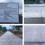 Proyek Bangunan Rabat Beton Di Kampung Tunggal Warga Jadi Sorotan Terindikasi Dibuat Asal Jadi