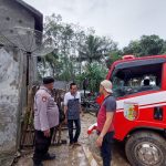 Polisi Olah TKP Kebakaran Rumah