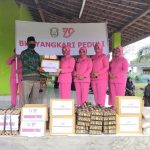 Sambut HKGB Ke-70, PC Bhayangkari Gelar Baksos Sunat Masal Dan Pengobatan Gratis