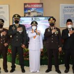 Hari Bhayangkara Ke-76, Polresta Bandar Lampung Gelar Upacara Secara Virtual