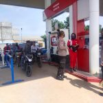 Polres Mesuji Giat Monitoring Di SPBU