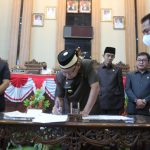 Bupati Lampung Timur Hadiri Rapat Paripurna DPRD TA.2022