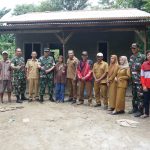 Dandim 0426 Tuba Tinjau Pelaksanaan Kegiatan RTLH Dikampung Muris Jaya