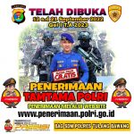 Polri Buka Penerimaan Tamtama Sebanyak 1600 Orang