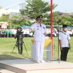 Bupati Dawan Rahardjo Jadi Inspektur Upacara Peringatan Hari Santi Basional.