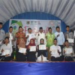 Bupati Dawam Rahardjo Resmikan Festival Hadroh Di Kecamatan Waway Karya.