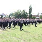 Polres Tulang Bawang Bentuk Kompi Dalmas Kerangka Dan Peleton Dalmas Inti
