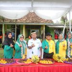 Bupati M Dawam Rahardjo Membuka Acara Gerakan Aksi Bergizi Nasional Di SMK N1 Sukadana Lamtim.