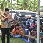 Wakil Bupati Lampung Timur Hadiri Pelestraian Budaya Seni Tiban Selampung Timur