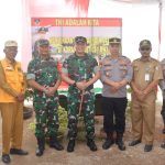 Komandan Kodim 0426 Tuba Letkol Inf Triano Iqbal, S.I.P., M.Si Melaksanakan Kunker Ke Koramil 426-03 Rawajitu.