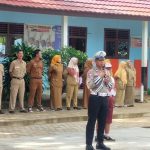 Jadi Pembina Upacara di Sekolah, Ini Pesan Yang Disampaikan Iptu Glend