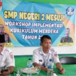 SMP N 02 Mesuji Gelar Workshop Hendro S.Pd. Memberikan Bimbingan At The Right Level.