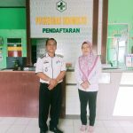 Amat Rofi’i Camat Mesuji Koordinasi tindak Lanjut terkait IVA bersama Kepala Puskesmas Wira Laga