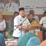 Wakil Bupati Lamtim Azwar Hadi Membuka Musrenbang Di Kecamatan Metro Kibang.