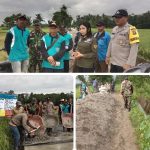 Dana Desa Tahap l Desa Tambak Boyo Bangun Jalan Rabat Beton.