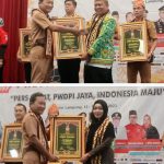 Ketua APDESI Mesuji dan Kepala Desa Berasan Makmur Mendapat Penganugrahan Award 2023.