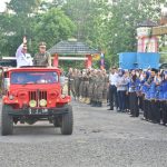 Bupati Lampung Timur Pimpin Upacara Peringatan Hari Ulang Tahun PROV Lampung