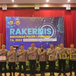 Kapolda Lampung Buka Rakernis Bidhumas Polda Lampung Th 2023