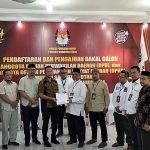 Dapat Dukungan Dari 33 Kabupaten/Kota, Muhammad Nuh Resmi Mendaftar ke KPU Sumut.