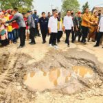 Pemerintah Pusat Akan Segera Adakan Perbaikan Ruas Jalan Yang Rusak Di Provinsi Lampung.