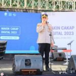 Kapolres Buru AKBP Nur Rahman,Resmi Buka Pengamanan Kegiatan Literas Digital Segment Pendidikan tahun 2023.