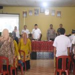 Wabup Lamtim Azwar Hadi Memonitoring Dan Evaluasi Pecepatan Stunting Di Maarga Tiga.