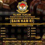 BAIN HAM RI Komitmen Jalankan Program Klinik Hukum Bantu Masyarakat Kurang Mampu.