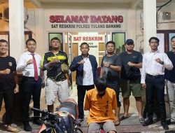 Kurang Dari 24 Jam,Pelaku Pencuri Motor di Kampung Mulyo Dadi Ditangkap Polisi.