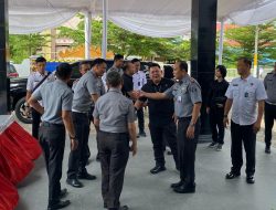 Kalapas Narkotika Kelas IIA Bandar Lampung Terima Kunker Inspektur Wilayah IV Kementerian Imigrasi dan Pemasyarakatan.