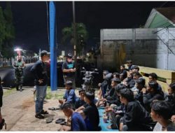 Polres Lampung Tengah Gelar Patroli Gabungan, Puluhan Sepeda Motor Balap Liar Diamankan.