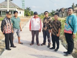 Bangunan Jalan Rabat Beton Sepanjang 200 Meter Di Desa Tlogorejo Rampung Dikerjakan