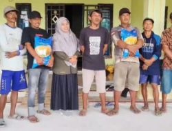 Brigade Pangan Maju Mapan Kurnia Agung Bagikan Bibit Padi Sebanyak 7,2 Ton Kepada 6 Kelompok Tani.