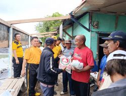 Warga Panik,Angin Puting Beliung Porak Porandakan Kampung Dipasena Jaya Rawajitu Timur, Polri Turun Tangan.
