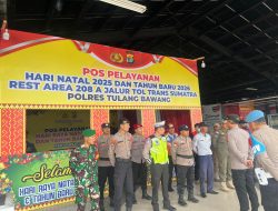 Kodim 0426 TB dan Polres Tuba Pastikan Keamanan Natal 2025 dan Tahun Baru 2026