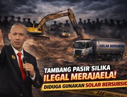 Tambang Pasir Silika Menjamur di Pasir Sakti,”Diduga Gunakan Solar Bersubsidi, Ketua DPC PPWI Lamtim Angkat Bicara.